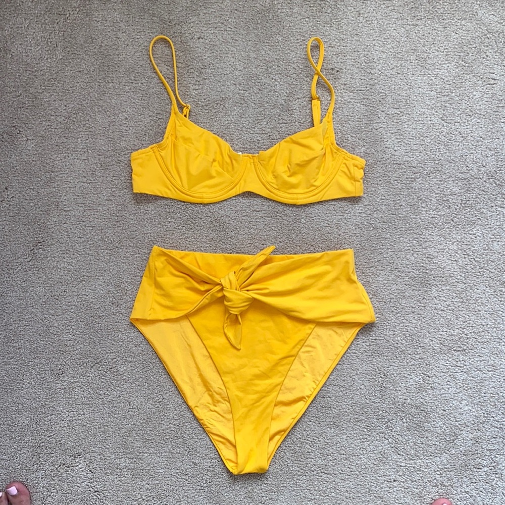 Revolve High Waisted Swimsuit